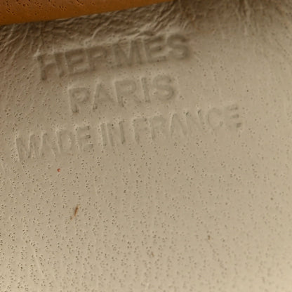 Hermes Milo Lambskin Grigri Rodeo Horse Bag Charm PM Craie Vert Fizz Kraft 4 of 4