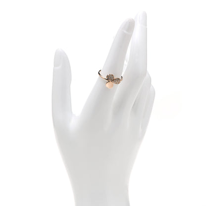 Tiffany 18K Rose Gold Diamond Paper Flowers Ring 54 7 2 of 5