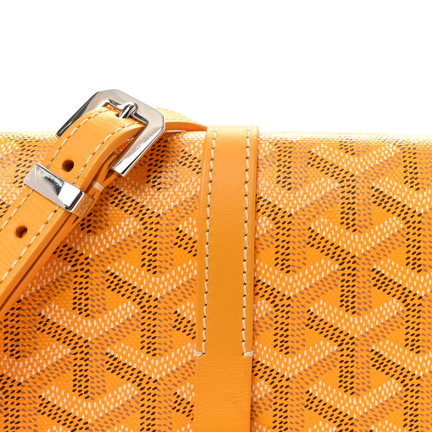 Goyardine Belvedere II PM Messenger Bag Yellow