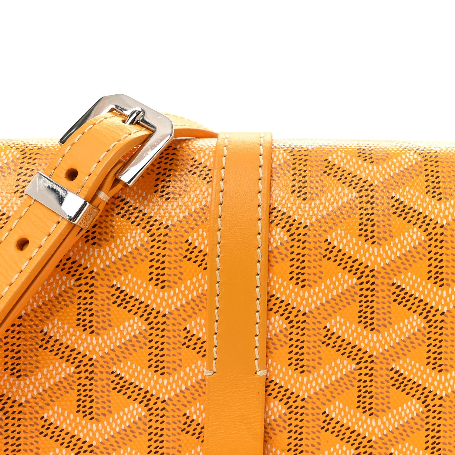 Goyard Goyardine Belvedere II PM Messenger Bag Yellow 7 of 9