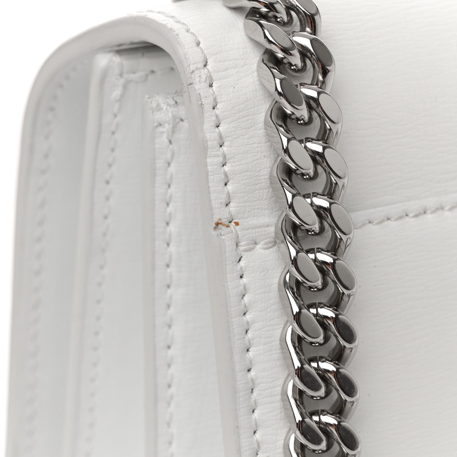 Saint Laurent Calfskin Medium Monogram Sunset Crema Soft 17 of 21