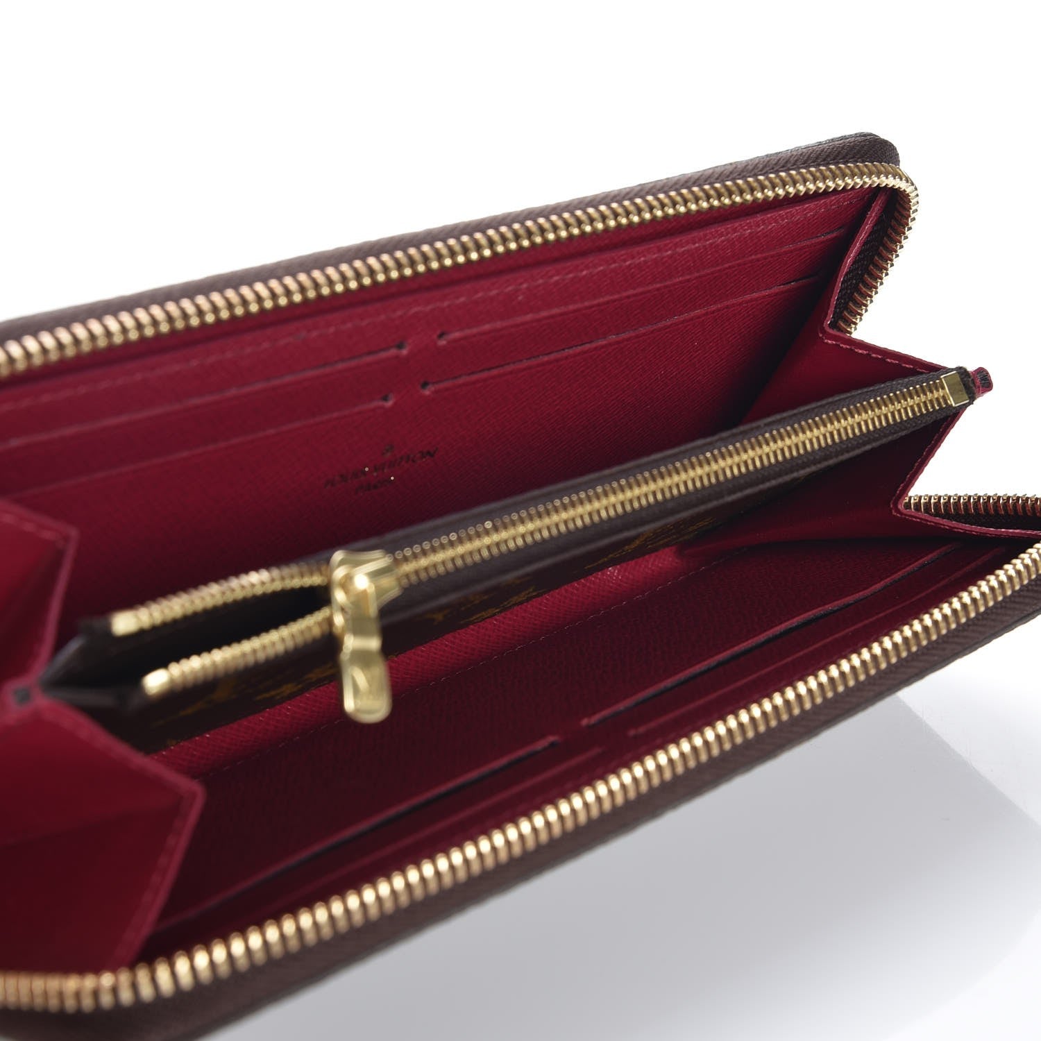 Louis Vuitton Monogram Clemence Wallet Fuchsia 5 of 8