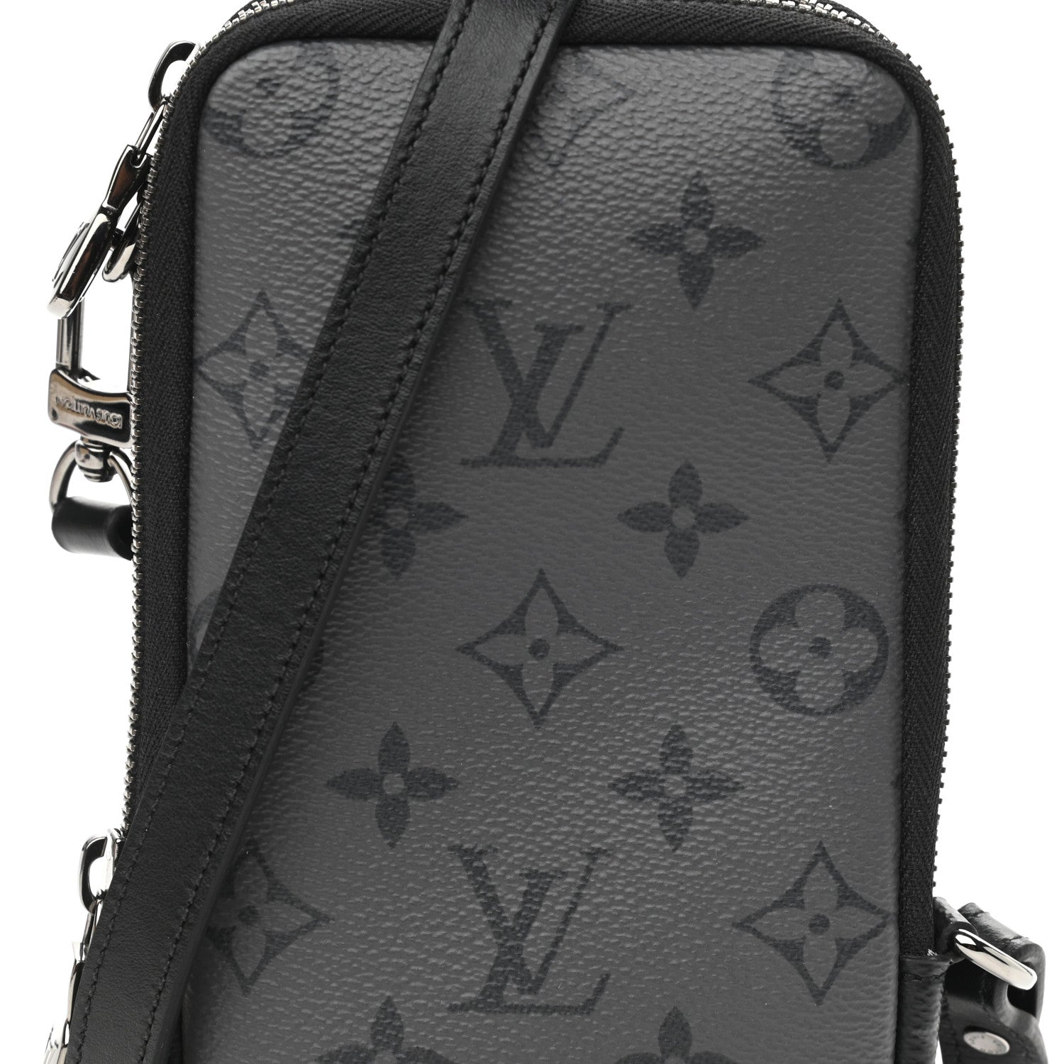Louis Vuitton Monogram Eclipse Reverse Double Phone Pouch 7 of 10