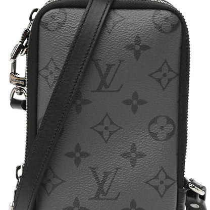 Louis Vuitton Monogram Eclipse Reverse Double Phone Pouch 7 of 10