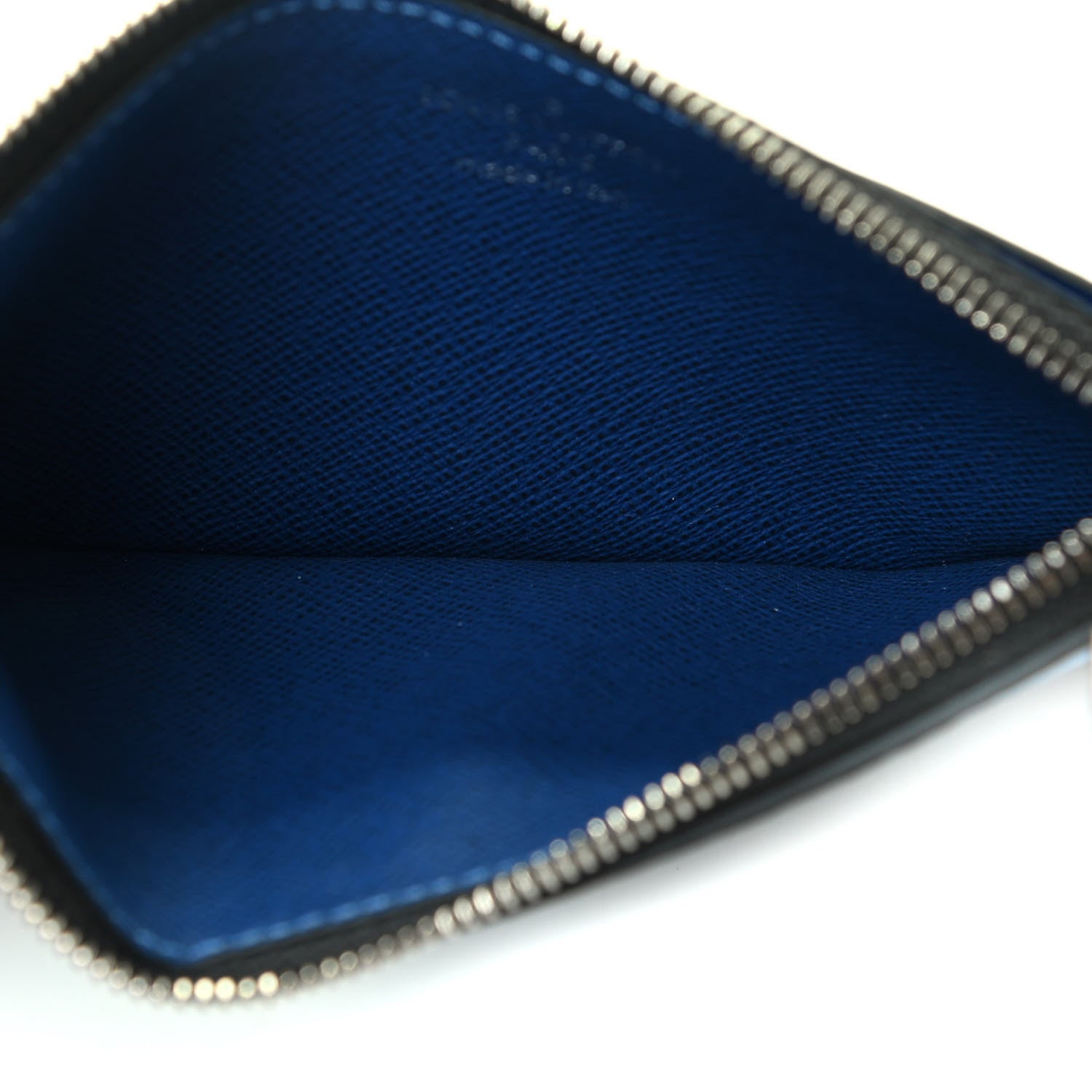 Louis Vuitton Monogram Taiga Coin Card Holder Cobalt 5 of 6