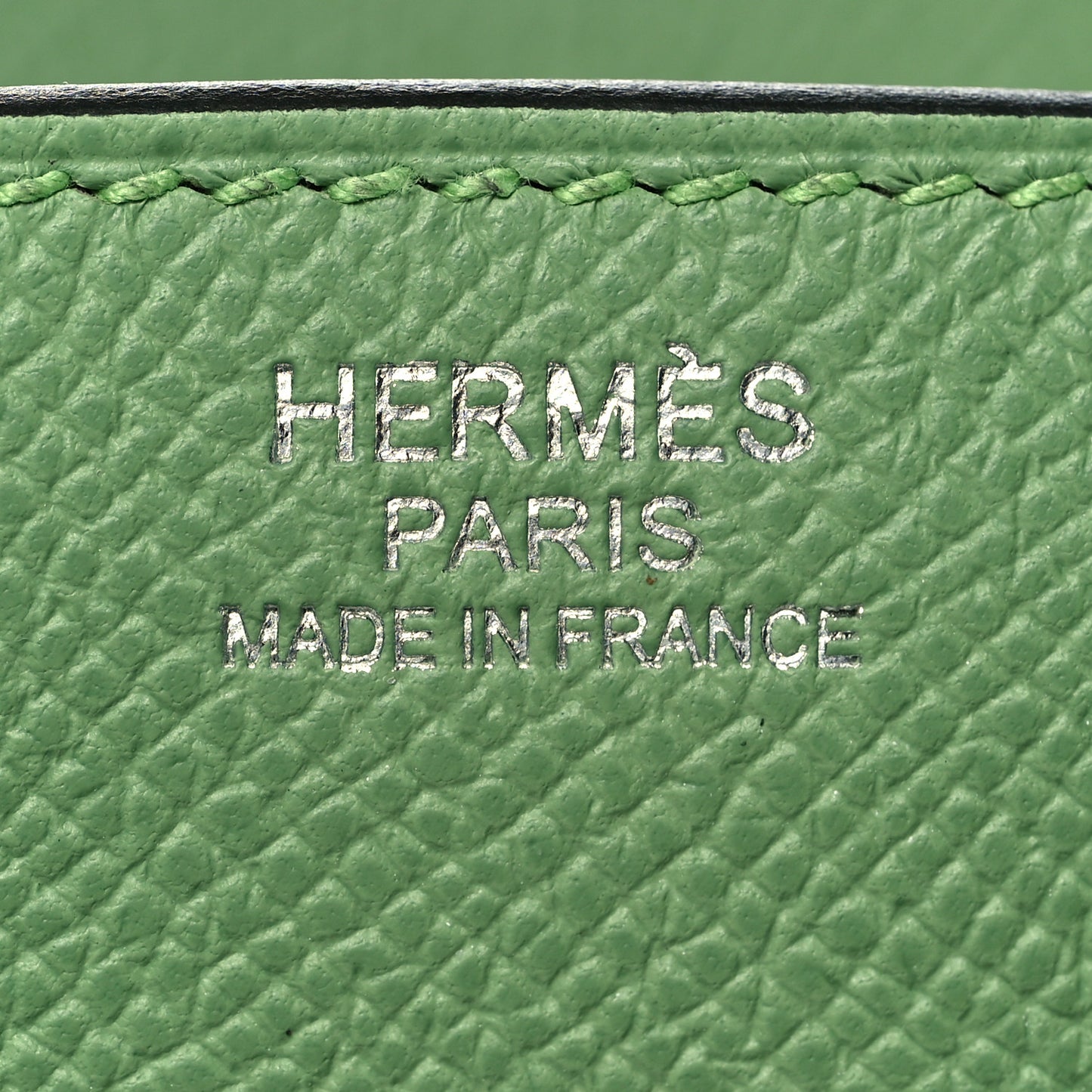 Epsom Birkin 30 Vert Criquet