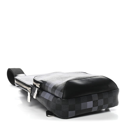 Louis Vuitton Damier Graphite Pixel Avenue Sling Backpack Gris 4 of 10
