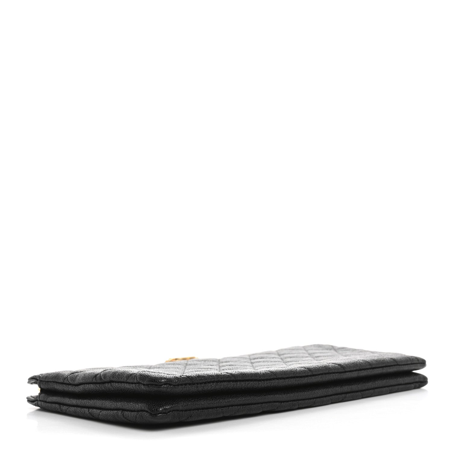 Chanel Caviar Quilted Small Zipped Boy Pouch Black 4 of 10