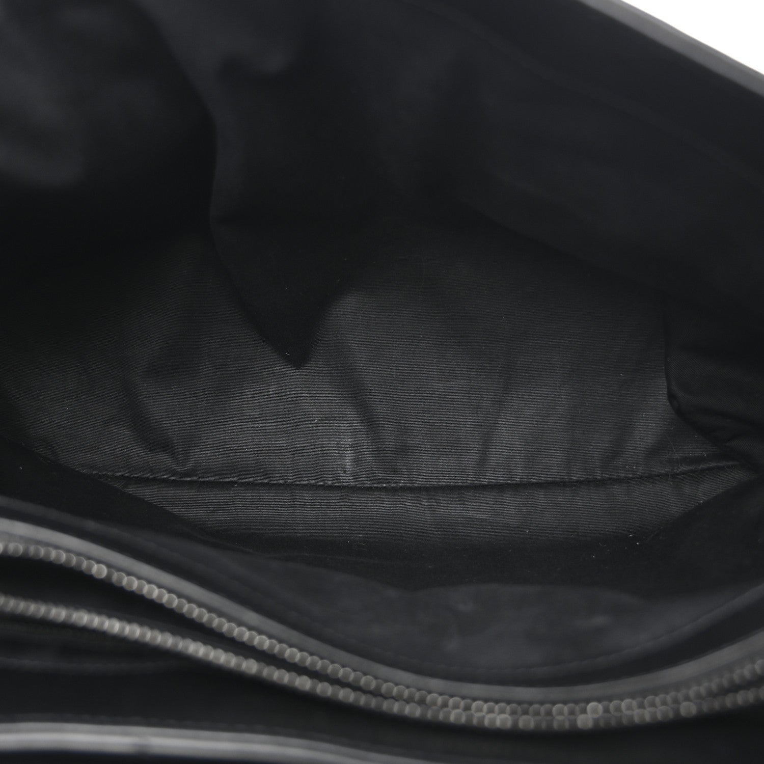 Saint Laurent Calfskin Y Quilted Monogram Monochrome Large Loulou Chain Satchel Black 5 of 14