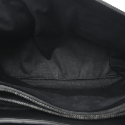 Saint Laurent Calfskin Y Quilted Monogram Monochrome Large Loulou Chain Satchel Black 5 of 14
