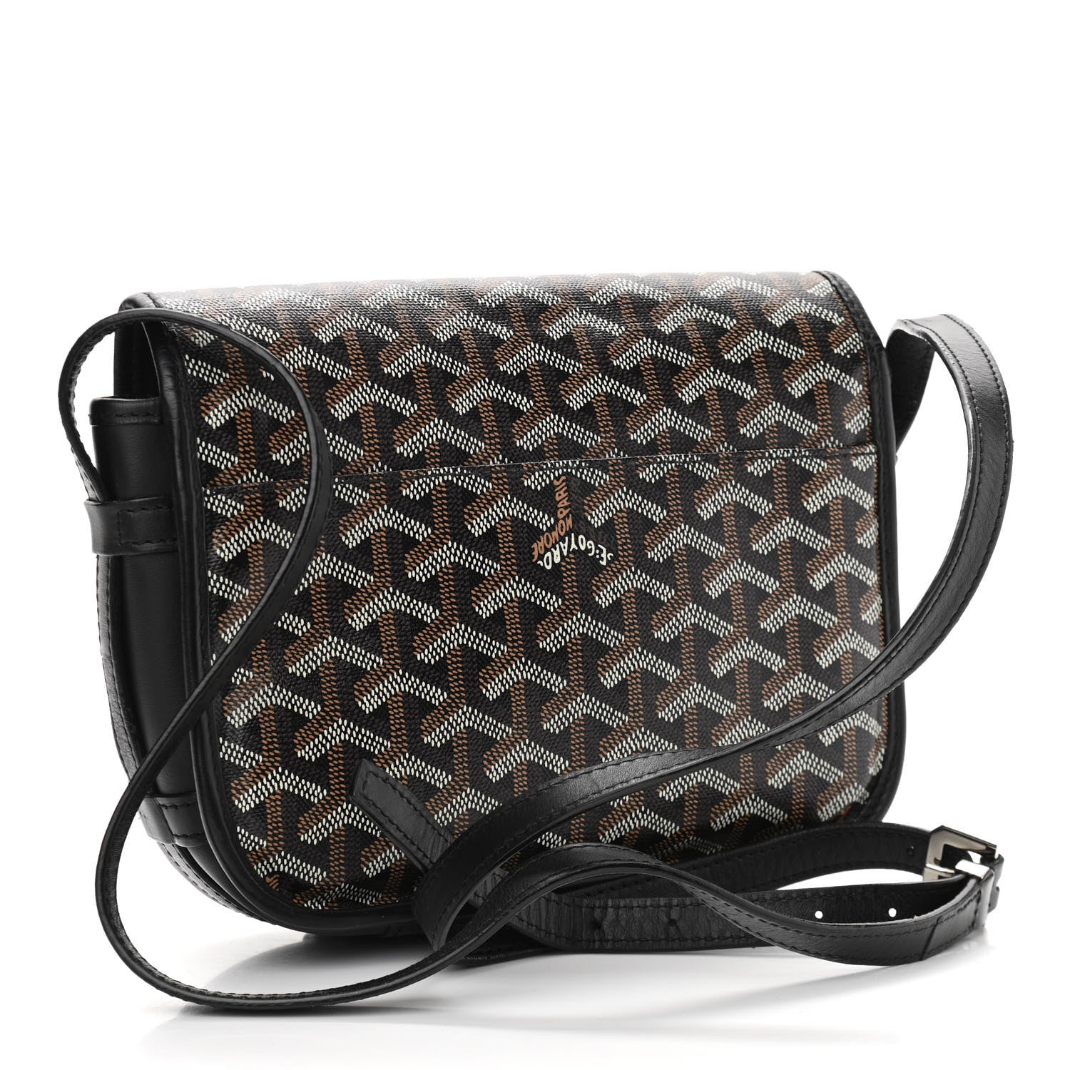 Goyard Goyardine Belvedere PM Messenger Bag Black 1 of 10