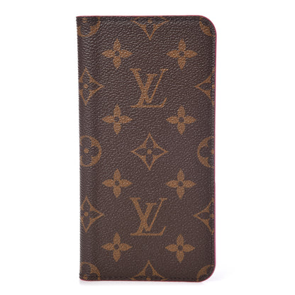 Louis Vuitton Monogram iPhone 7/8 Plus Folio Case Pink 1 of 7