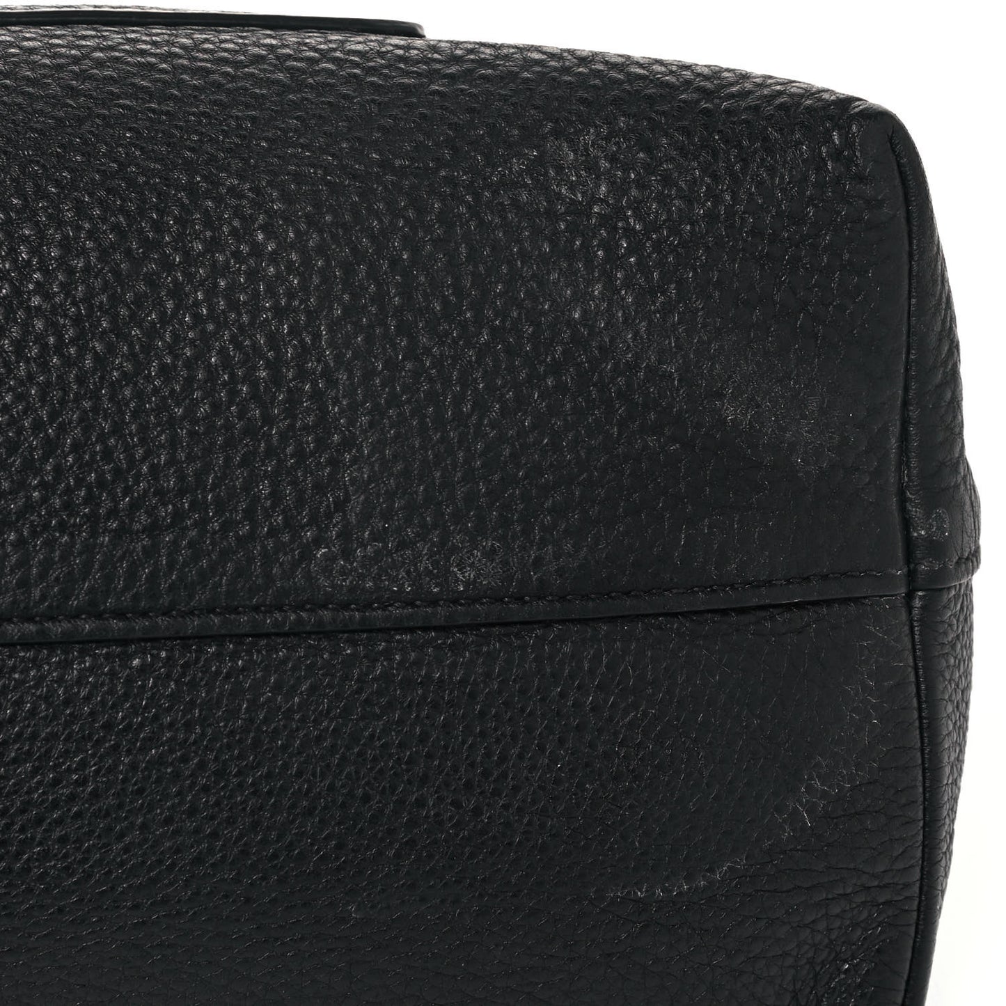 Vitello Daino Boxy Tote Black