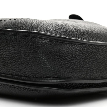 Hermes Taurillon Clemence Evelyne III PM Black 9 of 10