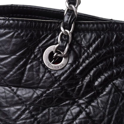 Chanel Calfskin Small Shopping In Moscow Tote Black 7 of 11