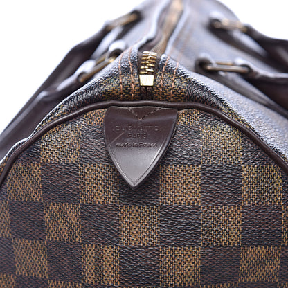 Louis Vuitton Damier Ebene Speedy 30 10 of 19