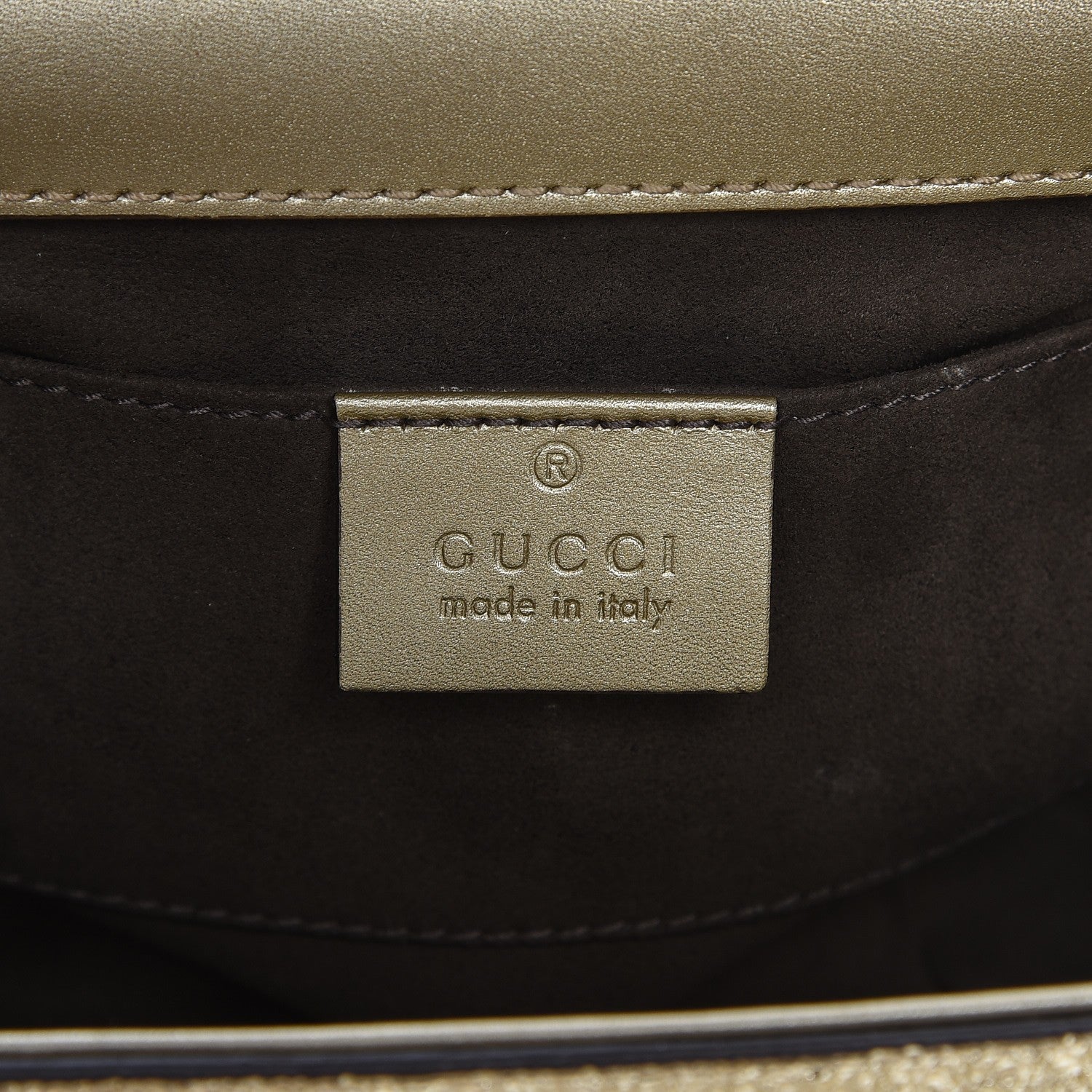 Gucci Galassia Small Padlock Shoulder Bag Platino 6 of 7