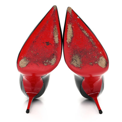 Christian Louboutin Patent So Kate 100 Pumps 38.5 Black 6 of 8