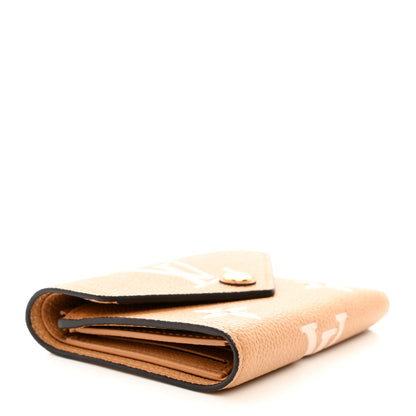 Louis Vuitton Empreinte Monogram Giant Victorine Wallet Arizona Creme 4 of 9