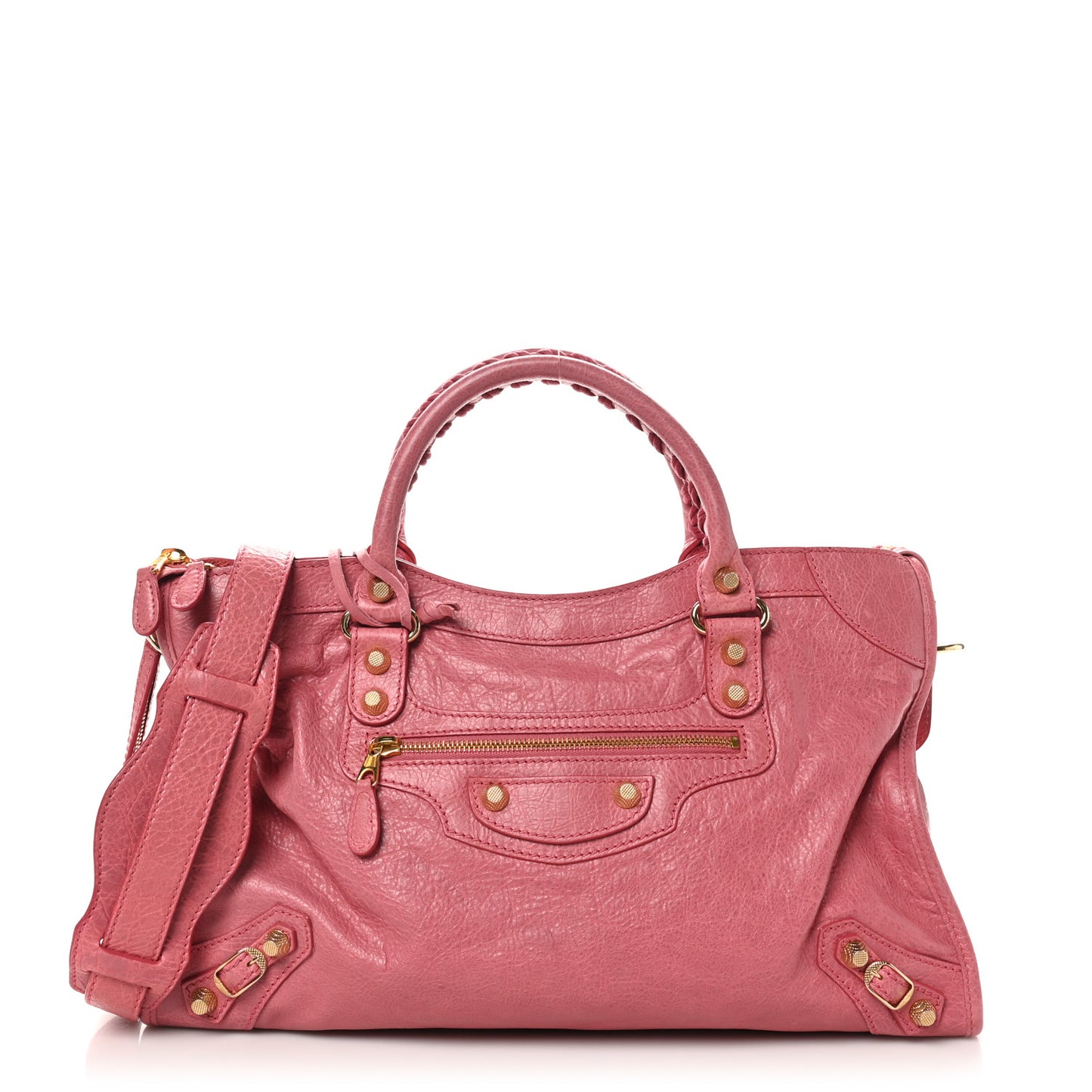 Agneau Giant 12 Gold Hardware City Rose Bombon Raspberry