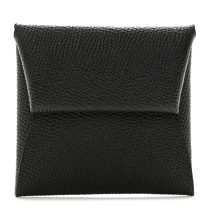 Hermes Epsom Bastia Coin Purse Black 1 of 7