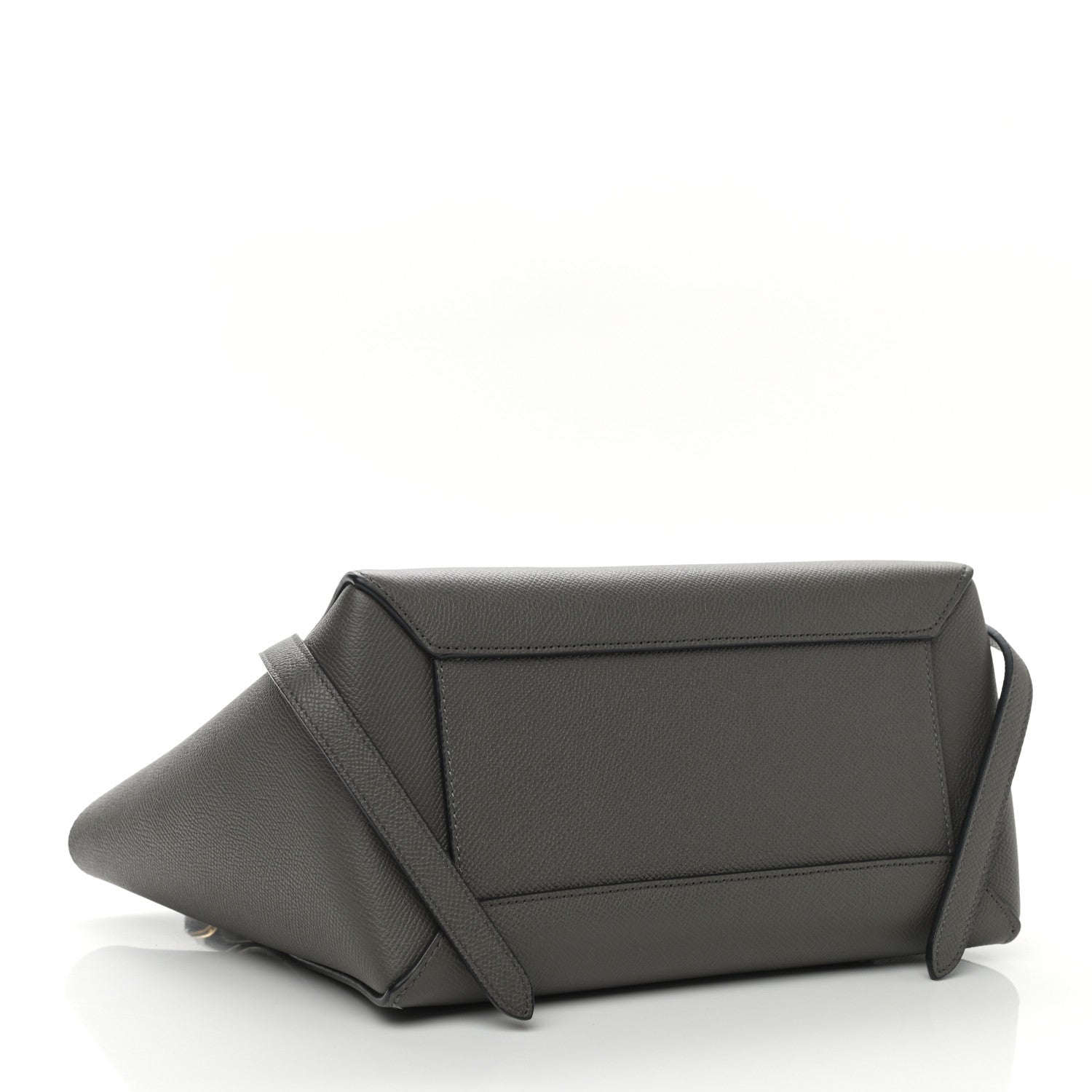 Celine Grained Calfskin Micro Belt Bag Grey 4 of 10