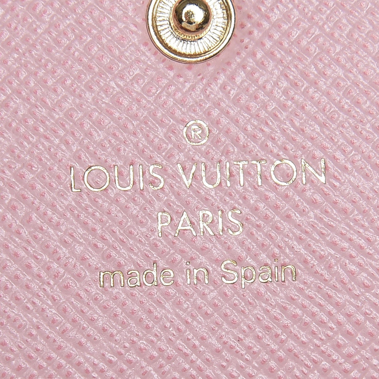 Louis Vuitton Damier Azur Rosalie Coin Purse Rose Ballerine 6 of 7