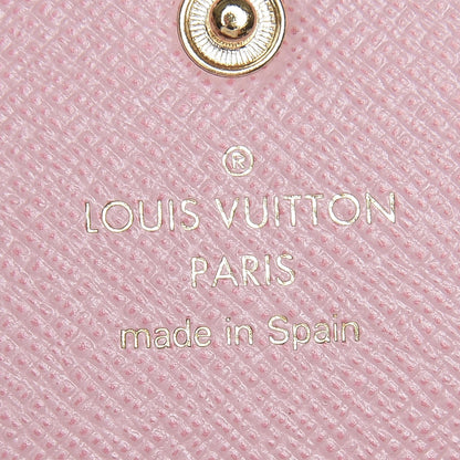 Louis Vuitton Damier Azur Rosalie Coin Purse Rose Ballerine 6 of 7