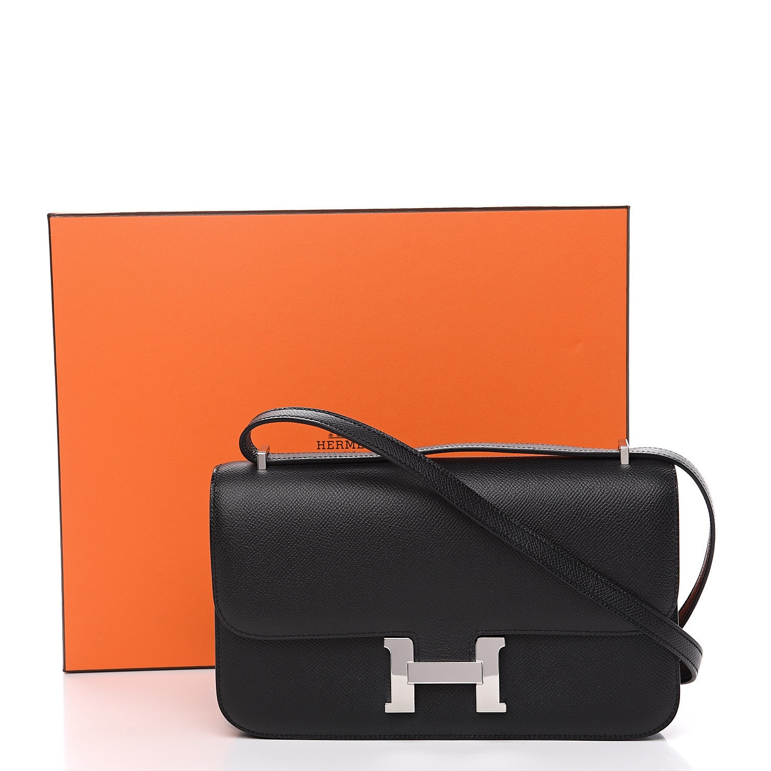 Hermes Epsom Constance Elan 25 Black 14 of 14