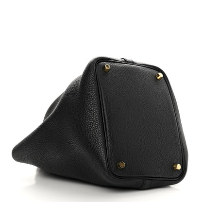Hermes Taurillon Clemence Picotin Lock 18 PM Black 4 of 8