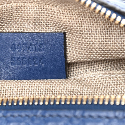 Gucci Soft Microguccissima Mini Bree Messenger Bag Caspian 7 of 10
