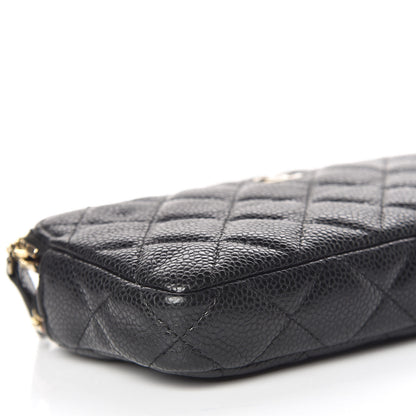 Chanel Caviar Quilted Small Clutch With Chain Black 8 of 14