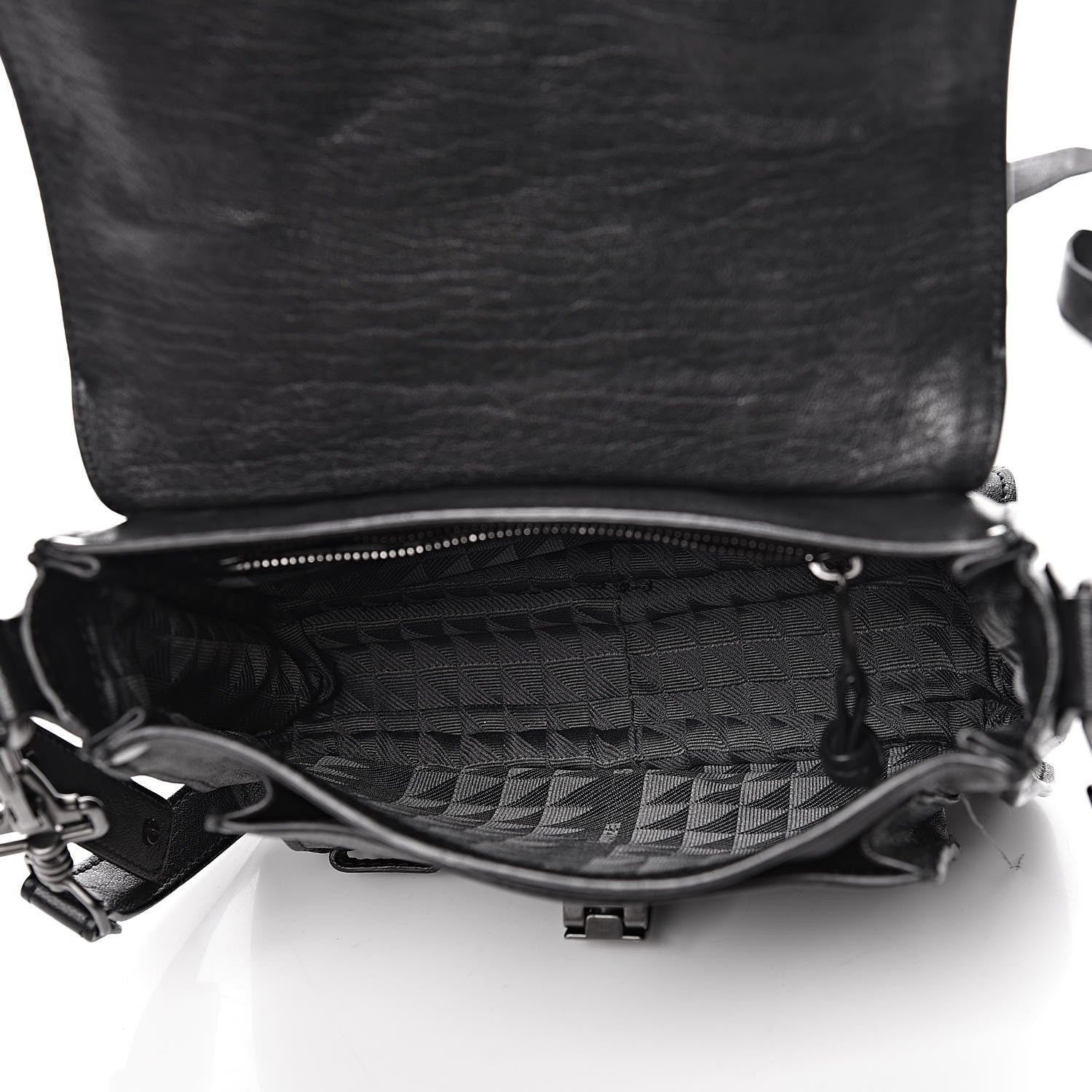 Proenza Schouler Lambskin PS1 Mini Pouch Messenger Black 5 of 11
