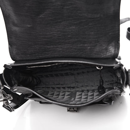 Proenza Schouler Lambskin PS1 Mini Pouch Messenger Black 5 of 11