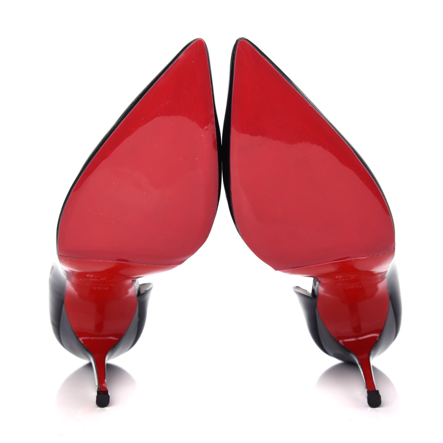 Christian Louboutin Patent Iriza 100 Pumps 38.5 Black 6 of 11