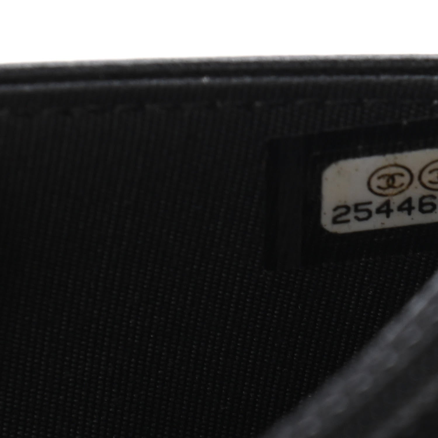 Chanel Caviar Quilted Boy Wallet On Chain WOC Black 8 of 10