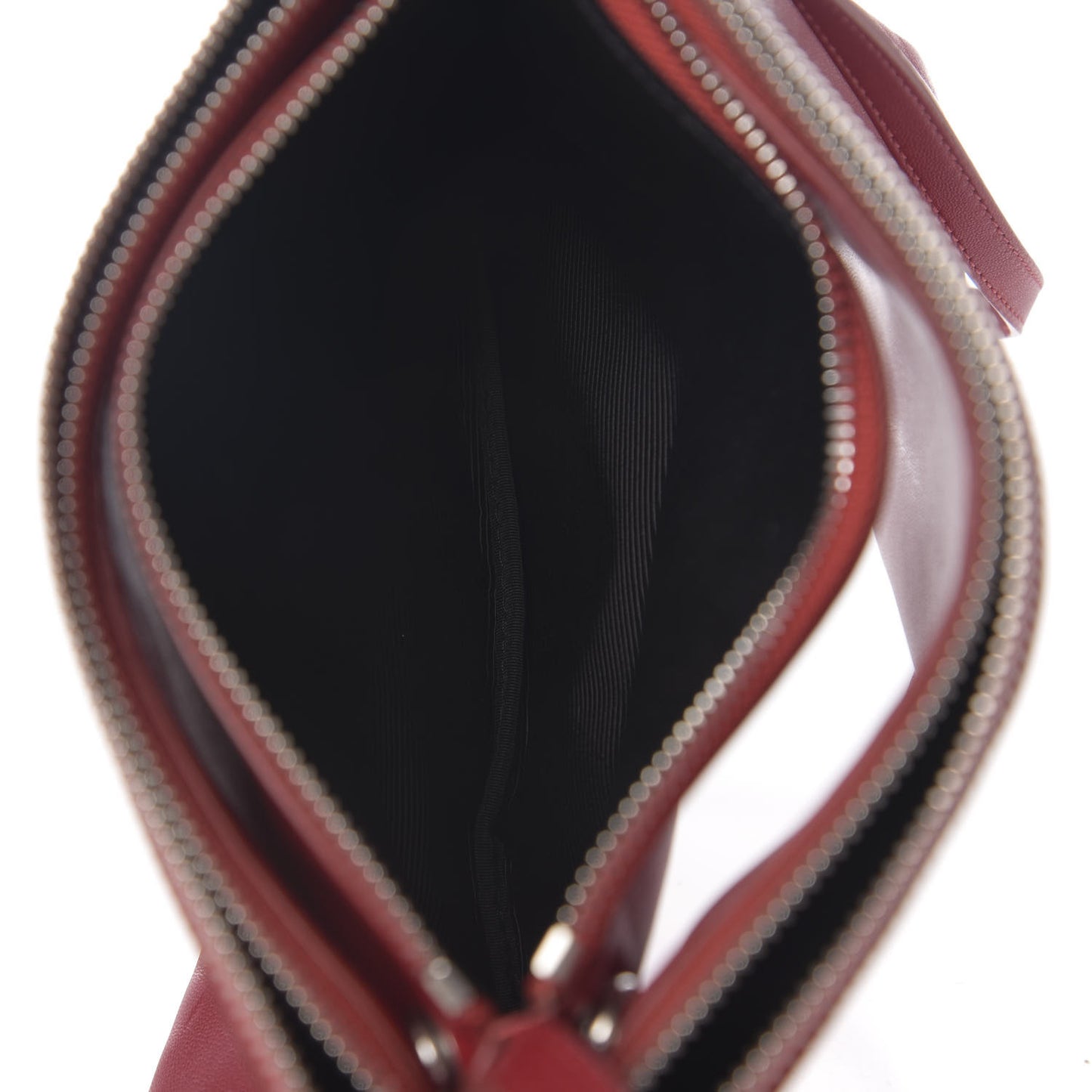 Lambskin Small Trio Crossbody Bag Red