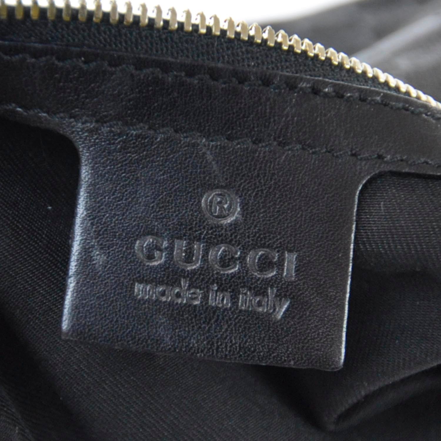Gucci Monogram Reins Hobo Black 9 of 9