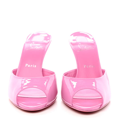 Christian Louboutin Patent Me Dolly 100 Sandals 39 Pinkador 2 of 13