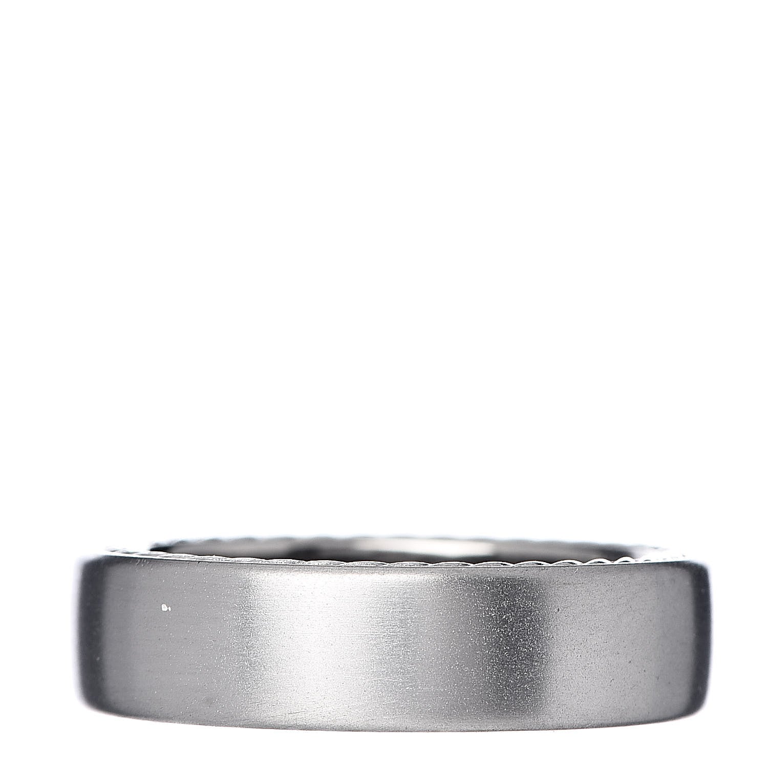 David Yurman Titanium Sterling Silver 6mm Streamline Band Ring 60 9 3 of 4