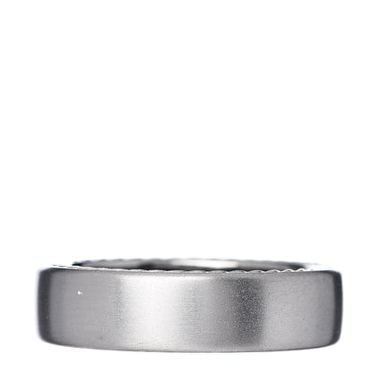 David Yurman Titanium Sterling Silver 6mm Streamline Band Ring 60 9 3 of 4