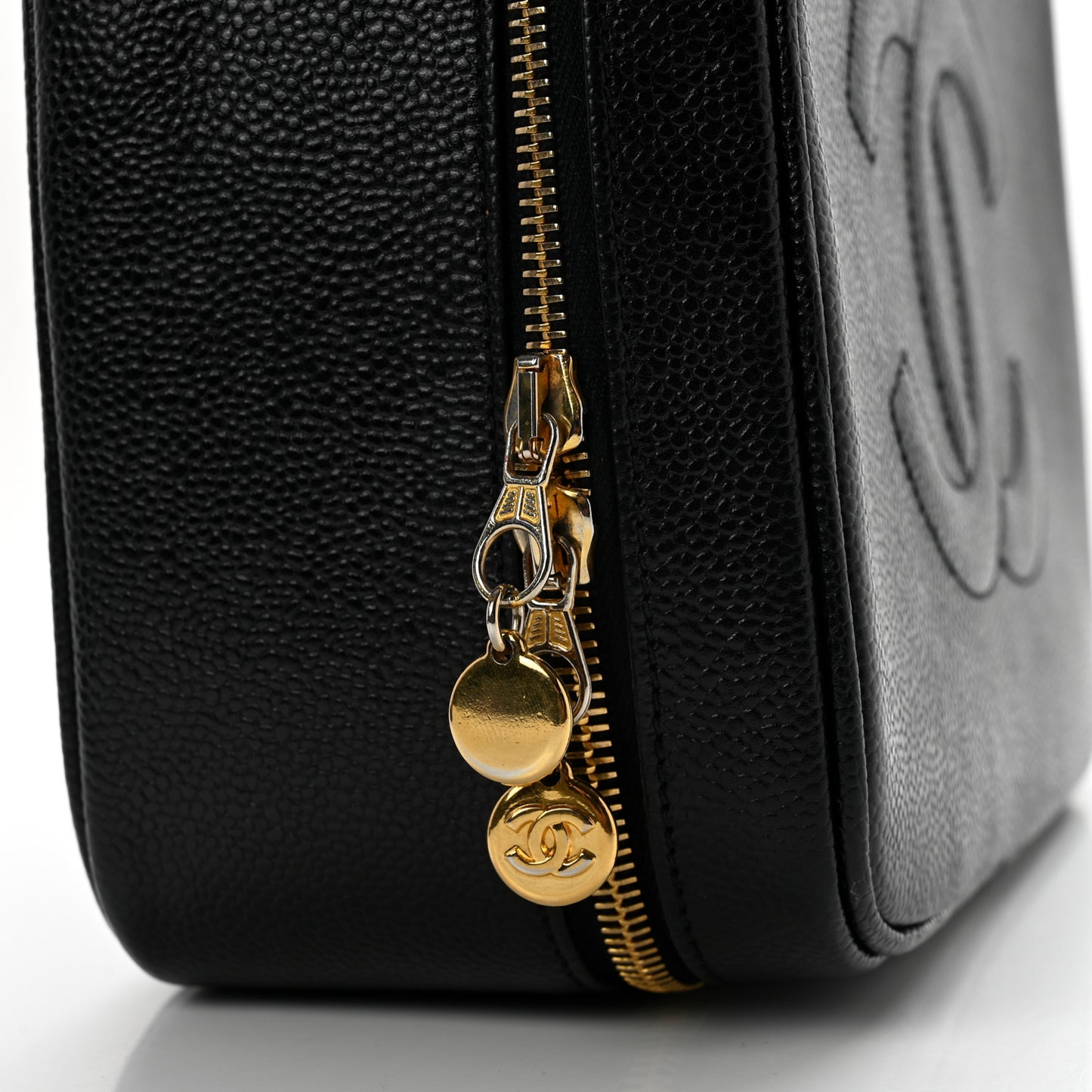 Caviar Timeless CC Vanity Case Black