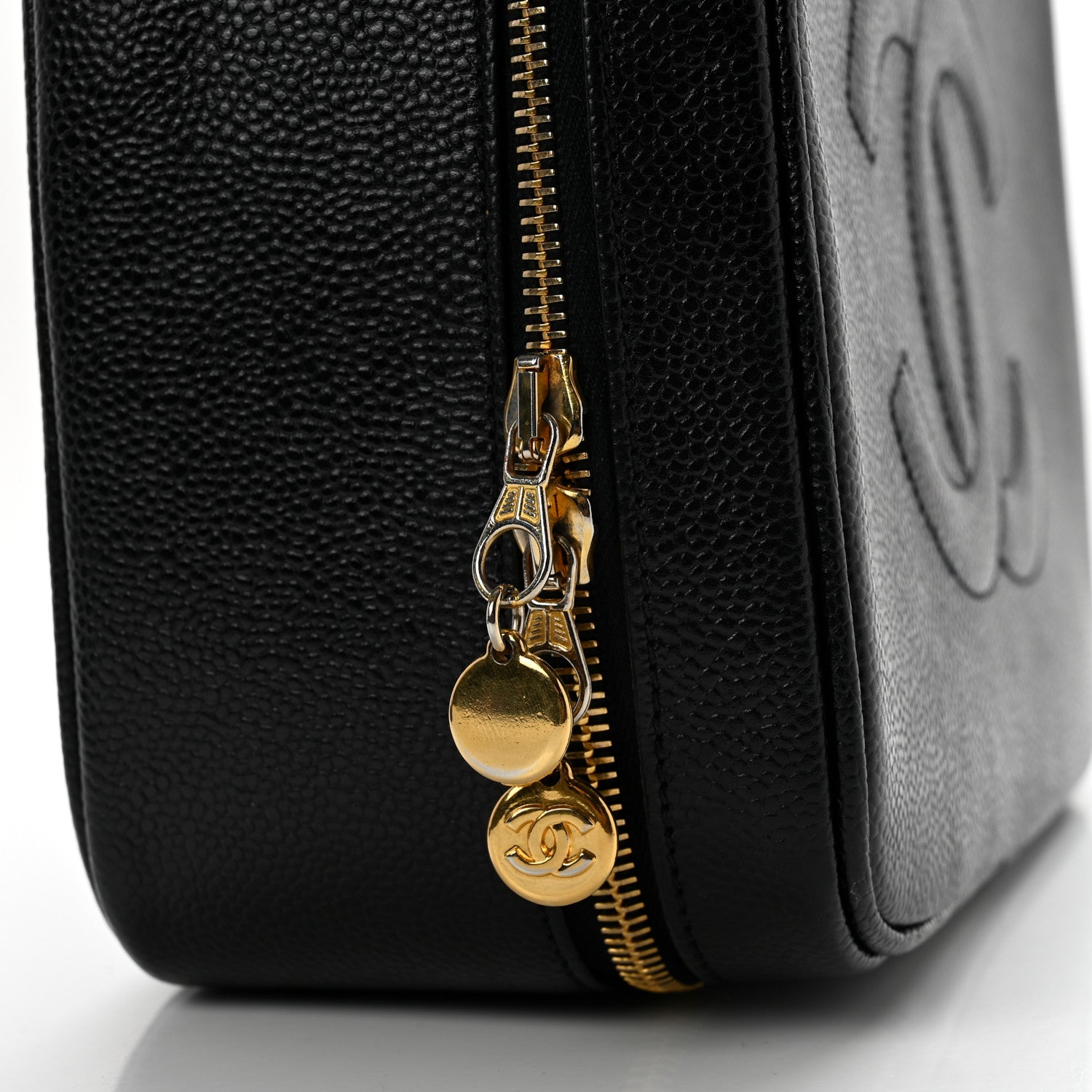 Chanel Caviar Timeless CC Vanity Case Black 10 of 10