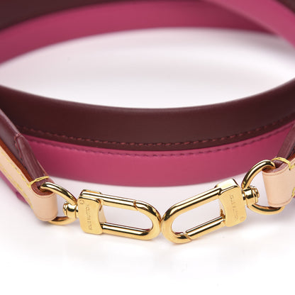 Louis Vuitton Calfskin Cluny BB Shoulder Strap Bordeaux Fuchsia 3 of 3