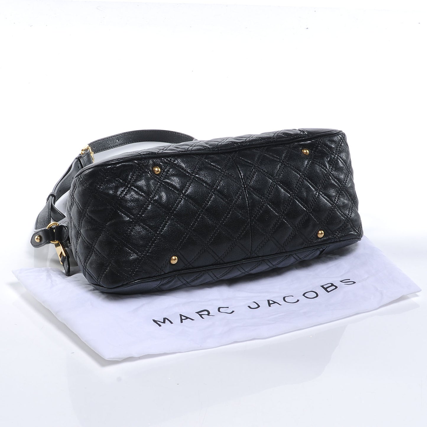 Leather Quilting Whitney Tote Black