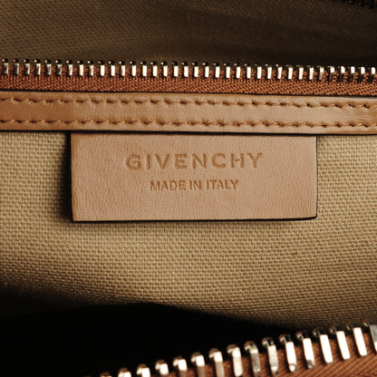 Givenchy Shiny Lord Calfskin Medium Antigona Dark Beige 7 of 9