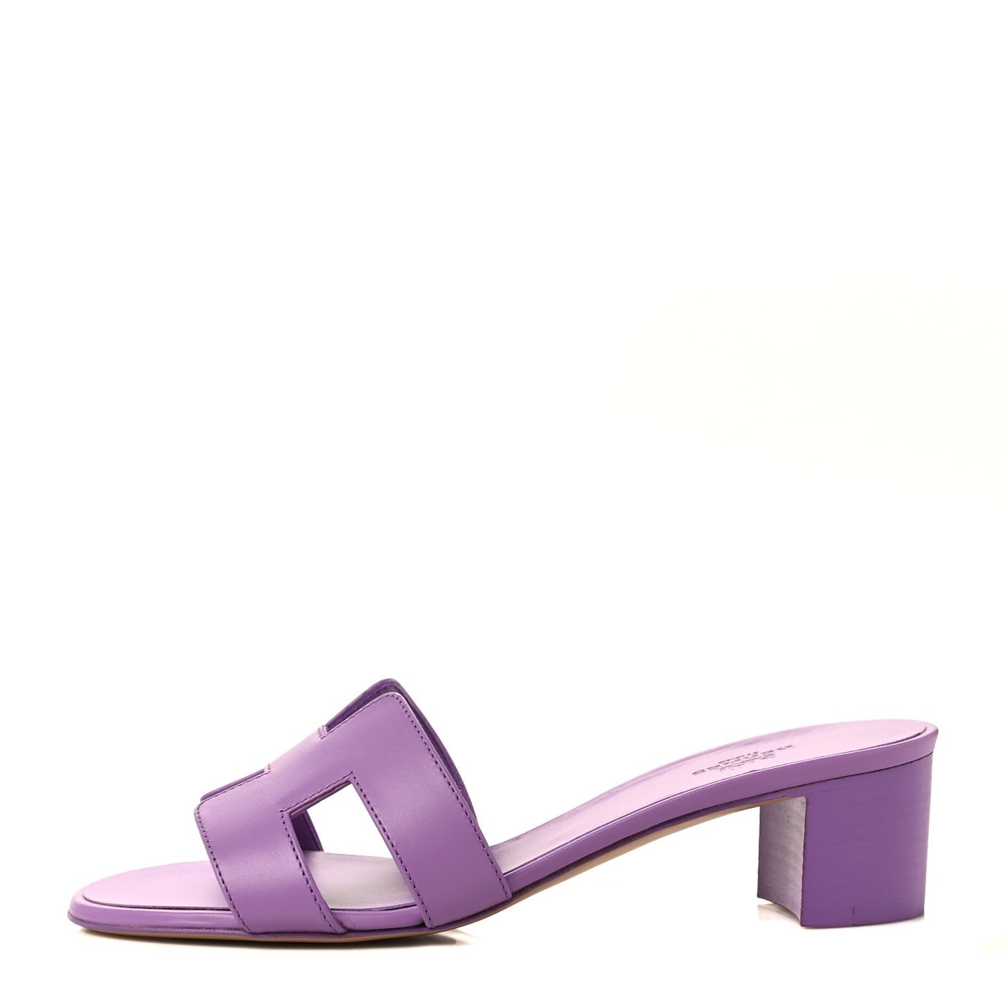 Calfskin Oasis Sandals 38 Violet