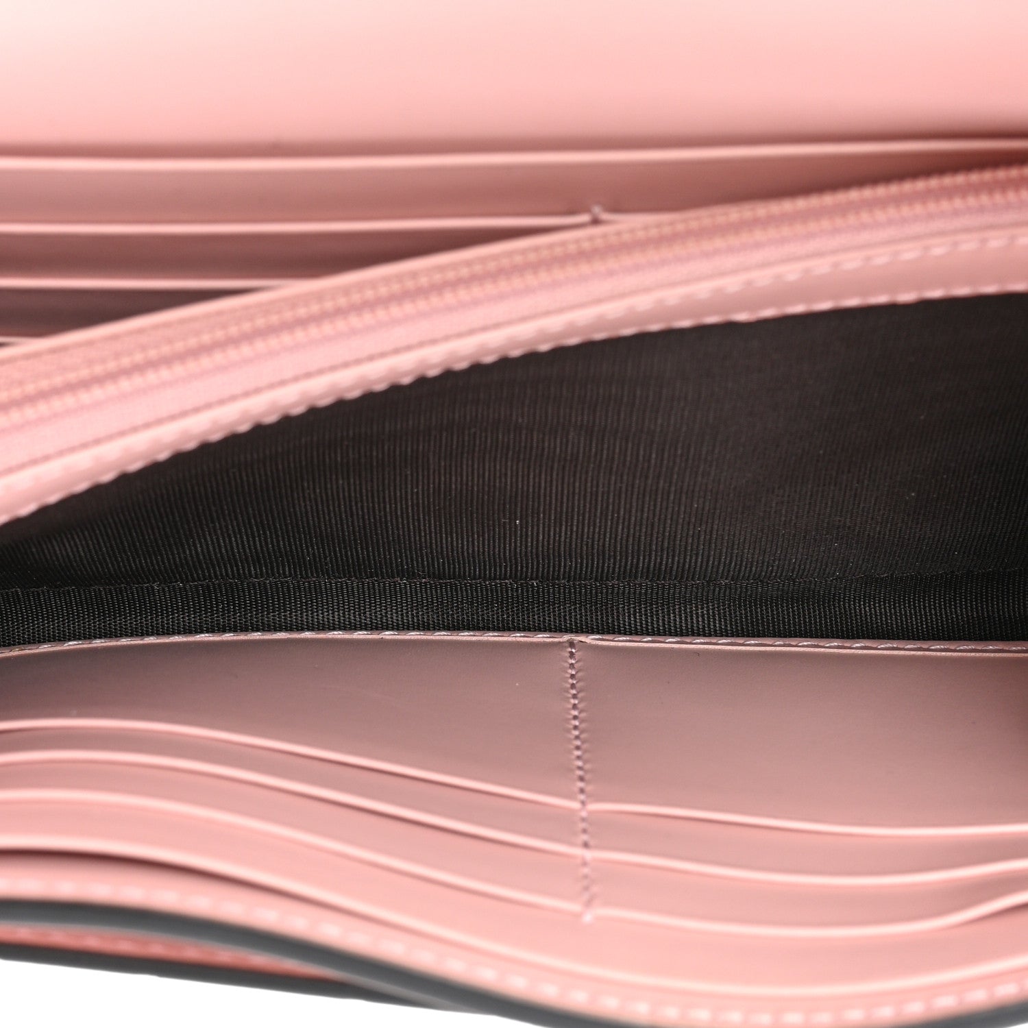 Gucci Guccissima Signature Crystal Cat Continental Flap Wallet Light Candy Pink 7 of 16