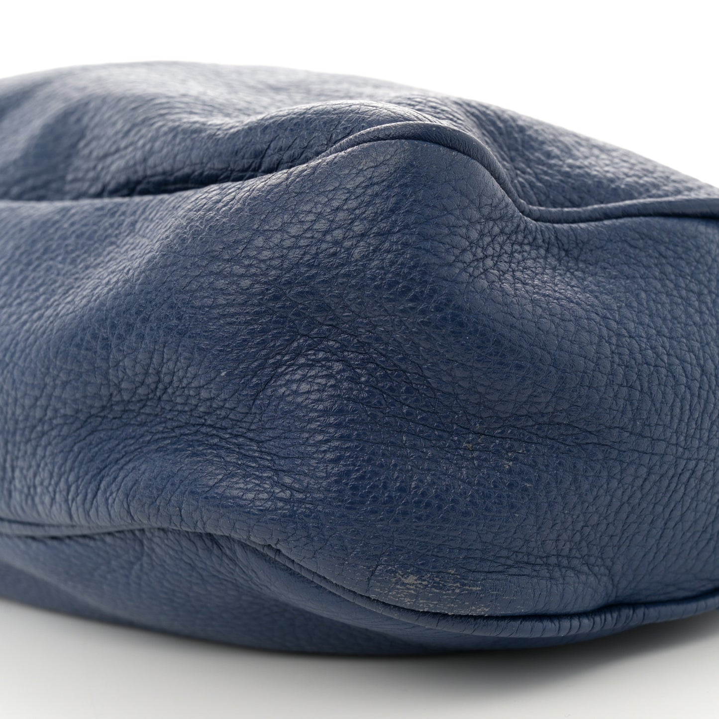 Cervo Intrecciato Shoulder Bag Blue