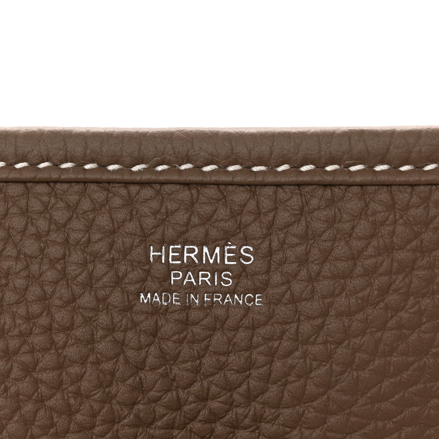 Hermes Taurillon Clemence Evelyne III PM Etoupe 6 of 12